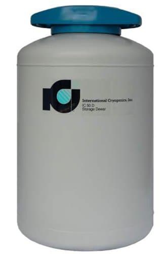 LN2 Liquid Nitrogen Storage Dewar, 50 L