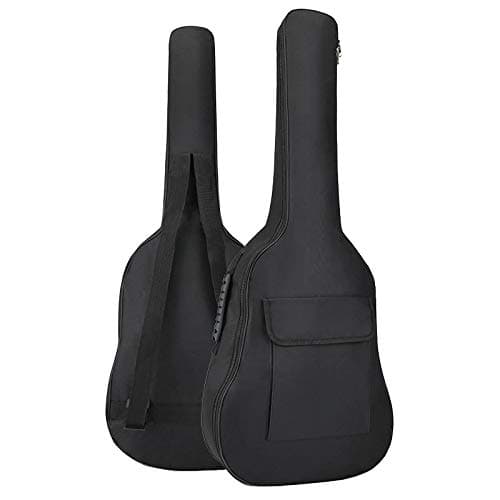 36 Inch Acoustic Guitar Gig Bag, Waterproof Guitar Case, Soft Guitar Backpack, Padded Dual Shoulder Strap, Soft Case Cover Adjustable Bag for Acoustic Classical Guitar