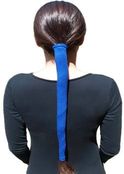 Wrapter Ponytail Hair Wrap (BLUE)
