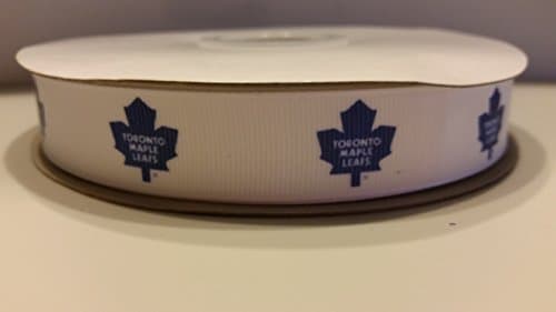 Toronto Hockey Grosgrain Ribbon (25 yards)