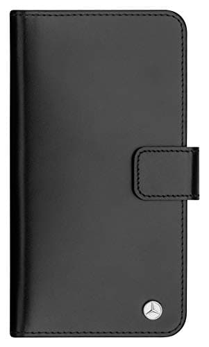 Mercedes-Benz Italian Leather Booktype Cover for iPhone 7/8 (Black)