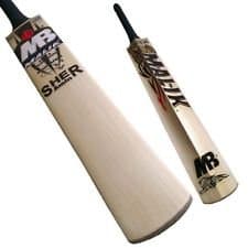 MB Malik SHER AMIN Cricket Bat Grade1 English Willow SH Light weight 2.5LB