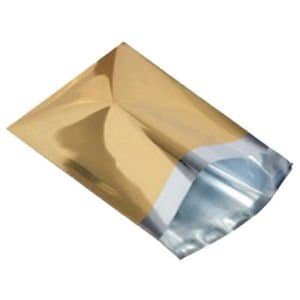Gold 9" x 12" Metallic Foil Mailing Bags 10 Pack