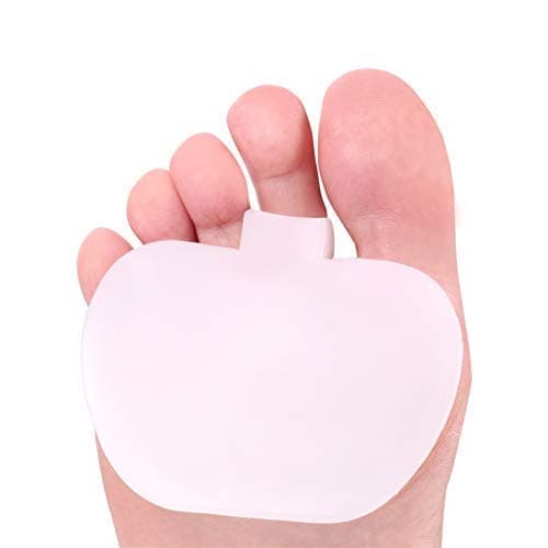 Gel Foot Pads for Ball of Feet, Supcare Mortons Neuroma Pads for Ball Pain, Silicone Ball of Foot Cushion, Shoes Cushion Inserts for Women/Men, Metatarsal & Sesamoid Pads