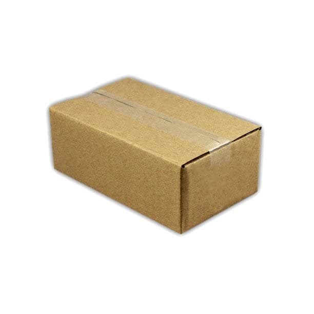 Quicksmart 5 x 4 x 2 (Inch.) 3 Ply Corrugated Packing Box For E-commerce Shipping Heavy Duty (Golden Brown) 25pcs