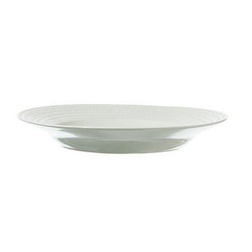 La Porcellana Bianca Casale Rim Soup Plate, Set of 6, 8.5"