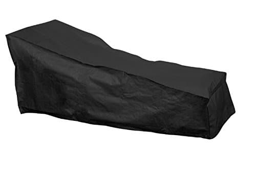 Bosmere Q365 Simply Cover BlackBerry (Black) Sunlounger Cover