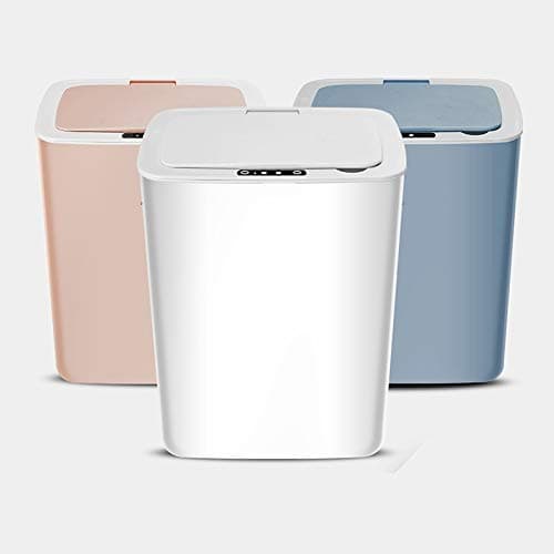 ACHARAJ Plastic Kitchen Bin with Sensor Lid, Automatic Waste Dustbin, Motion-Sensor Bin Touchless Rectangular Trash Can for Kitchen, Bedroom, Office, Odour Proof, 13L Large Capacity (Multicolor)