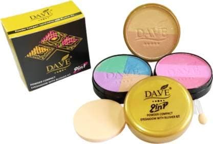 DA.VE Soft Light Compact Powder - Multicolor, 96g | Lightweight & Long-Lasting Face Powder for Smooth & Flawless Look