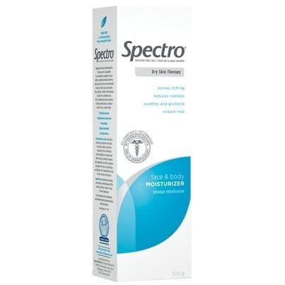 Spectro Dry Skin Therapy Face & Body Moisturizer Sensitive Skin Care 100g