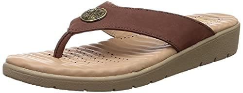 Scholl womens Button Thong Slipper