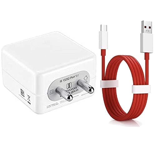 Ultra Fast Type-C Charger For LG V20 Charger Original Adapter Like Wall Charger | Mobile Charger | Qualcomm QC 3.0 Quick Charge Adaptive Fast Charging, Rapid, Dash, VOOC, AFC Charger With 1 Meter Type C USB Data Cable (3.0 Amp, 1G, Red)