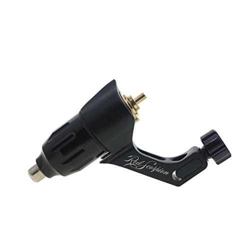 Redscorpion Tattoo Rotary Machine Gun Aluminium Alloy Frame Japan Motor (Black)