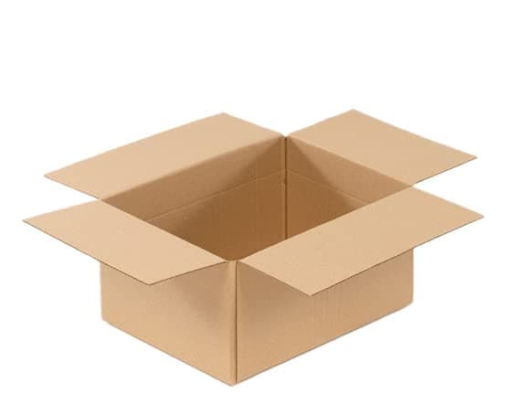 DS Smith ePack305 x 229 x 152 mm (12x9x6'') Single Wall Cardboard Boxes for posting, Shipping & Storage (Pack of 50 units) Brown, with Adjustable Height