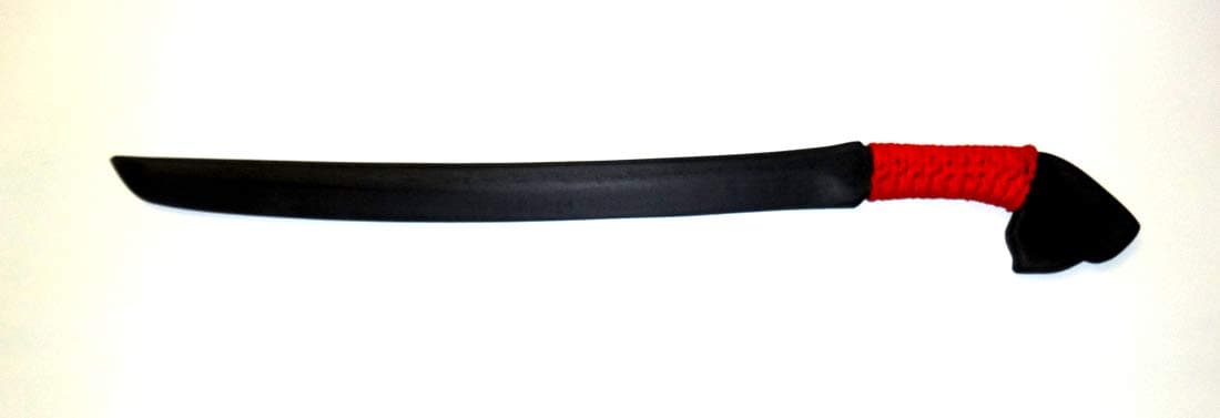 Polypropylene Training Pencak Silat Indonesian Golok Sword Practice Blade FMA Manually Operated Sporting Goods Replica
