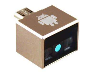 Arkscan® AS202 mini micro USB barcode scanner for UMS enabled Android device and all Windows, Mac & Linux (trigger barcode read by software command & SDK/Android App, no hardware button)