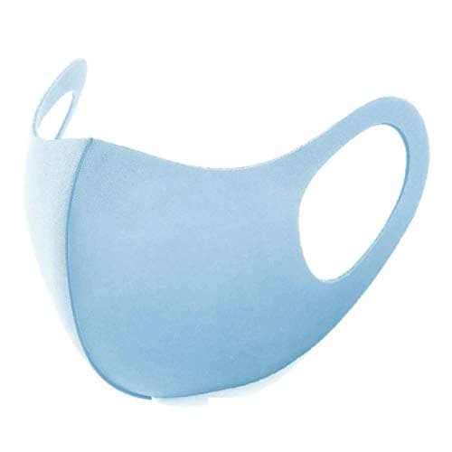 Fenfangxilas Fashion Unisex Kids Protective Breathable Washable Anti Droplet Dust-Proof Face Mouth Soft & Comfortable Filter Safety Face for Dust Protection Blue Child