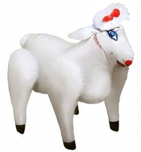 PIPEDREAM Lovin Lamb Inflatable Birthday Sheep Decor