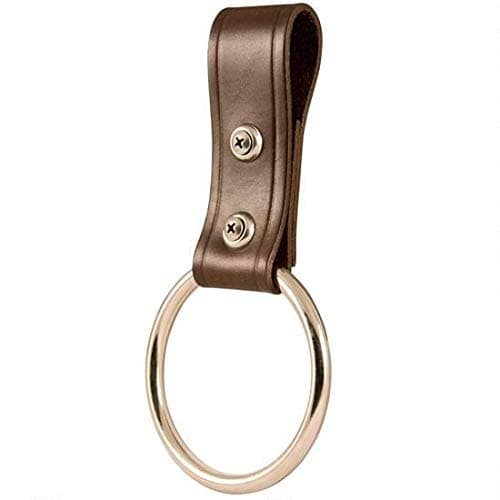 Boston Leather 3 Equipment Ring for Truckman's Belt