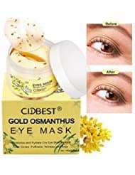 Eye Mask, Eyes Gels,Collagen Eye Masks Eyepatch,Golden Osmanthus Eye Masks Patches, Anti Aging Moisturising Eye Gel for Dark Circles, Puffiness, Wrinkles and Bags