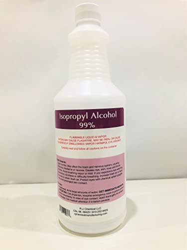 Isopropyl Alcohol 99% Strength - 4 Gallons Packed in 16-32 Oz. Bottles - 99.9% Pure