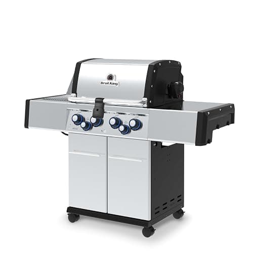 Broil King 956944 Regal S 490 Pro IR Propane Gas Grill, 5-Burner, Stainless Steel