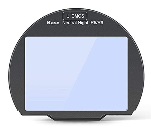 Kase Clip-in Filter Neutral Night Light Pollution Dedicated for Canon EOS R5 R6 R3 R6 Mark II Cameras