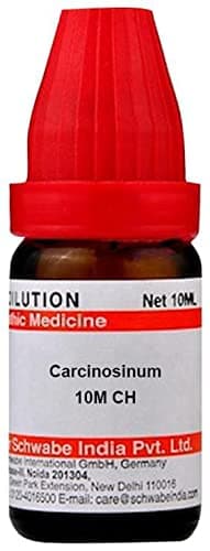 Dr Willmar Schwabe India Carcinosinum Dilution 10M CH - Bottle of 10 ml Dilution