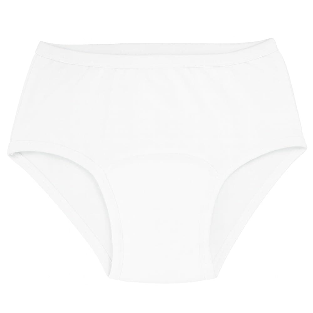 Easylife StayDry Everyday Ladies Underwear (White Medium) Reusable Ladies Knickers, Leakproof Pants for Women for Comfort and Confidence, Machine Washable Cotton Underwear Women - Fully Guaranteed