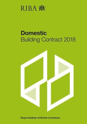 RIBA Domestic Building Contract 2018
