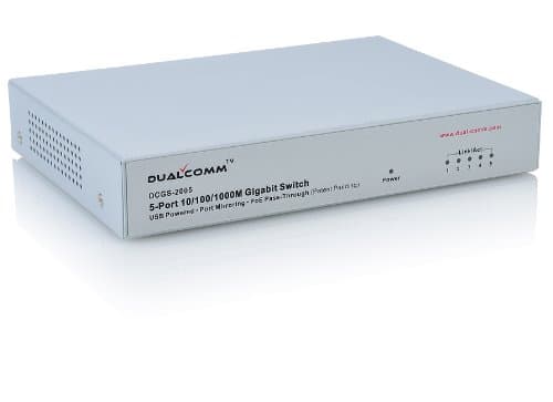 Dualcomm DCGS-2005 10/100/1000Base-T Gigabit Ethernet Network Tap
