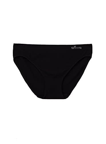 Boody Body EcoWear Women's Classic Bikini Brief, Low Rise, Soft Breathable Panties, Seamless Stretch, Bamboo Viscose