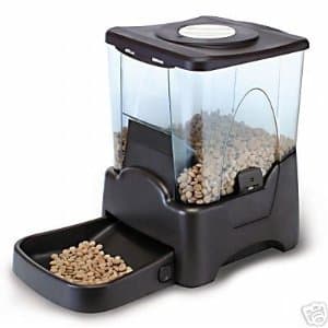Large Automatic Electronic Programmable Portion Control Dog Cat Pet Feeder
