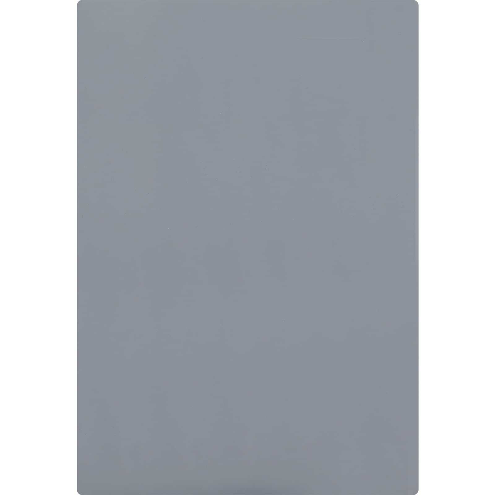 Rubber Stamp Sheet for Laser Engraving Machine, A4 Rubber Stamp Sheet for Laser Cutter Soft Rubber Sheet for Stamps (Light Gray, 1 Pack)