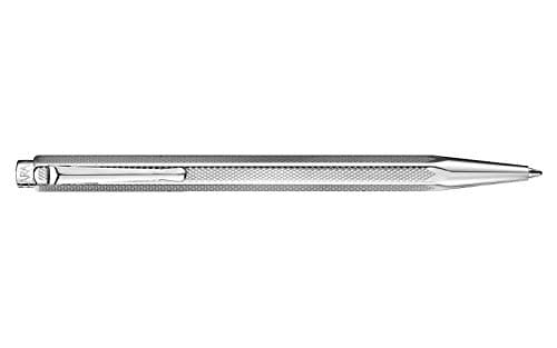 Caran D Ache Retro Ecridor Rhodium Ballpoint Pen, Silver (0890.487)