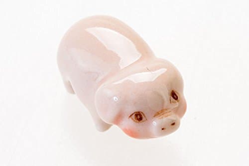 WitnyStorePiggy Ceramic Miniature Cute Tiny Pig Figurines Animal Collectibles Decor Gifts