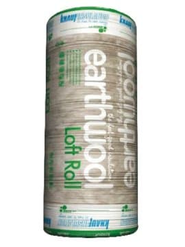 Knauf Insulation Earthwool Loft 100 Millimetre x 13.89 Square Metre Per Roll Pack of 1 Roll