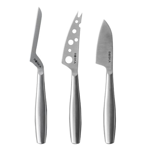 BOSKA 3pc Set Copenhagen, Stainless Steel, Explore Collection Cheese Knife, 1 EA