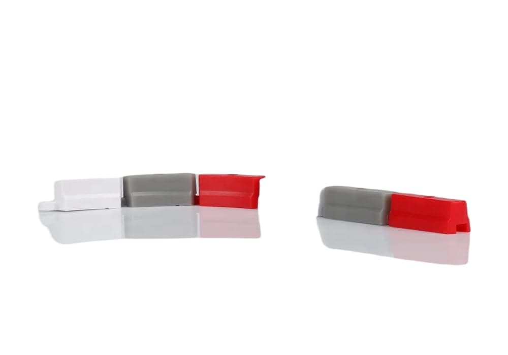 CALLPHATurbo Racing 1:76 Plastic Cement Barrier for RC Track 50pcs Packed (Grey)