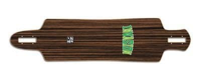 Invasion by Jet Voyager SuperNatural Longboard Deck 10 x 41.5 - Drop Through Cruiser Longboard