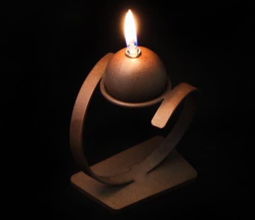 Handcrafted "Loretta" Ever-Burning Decorative Candle Sculpture