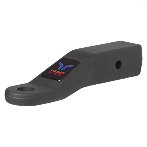 Prime Steel 18136 Black 17000 Forged Ball Mount (- 2-Inch Drop 1-Inch Rise - Black)