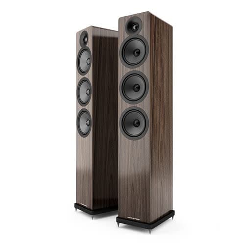 Acoustic Energy AE120² Slim-Line 3-Way Floorstanding Speaker - Each - Walnut Color