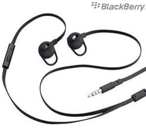 Official Blakberry HDW-49299-001 Premium Stereo IN Ear Headset/Handsfree/Earphones For Newly Launched Blackberry Z30 Z 30 - BLACK