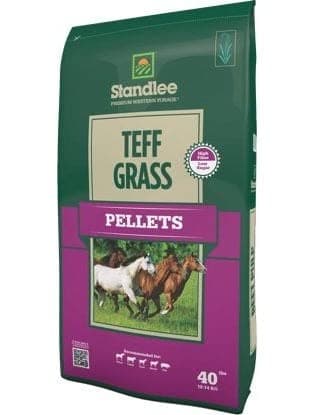 Standlee Premium Western Forage Teff Grass Hay Pellet Horse Feed, 40 lb.