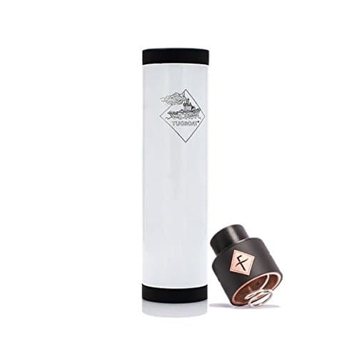 Tugboat Copper Mech Tube mod v2.5 with Flawless slam Cap - White Pearl Replaceable Sleeve