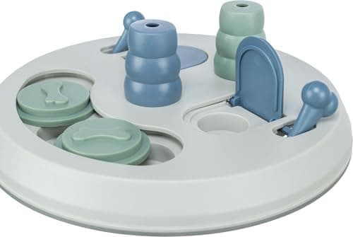 TRIXIE Dog Activity Flip Board Strategy Game, 480 Gram, 32026, Red/Yellow/Black, Training Level 2