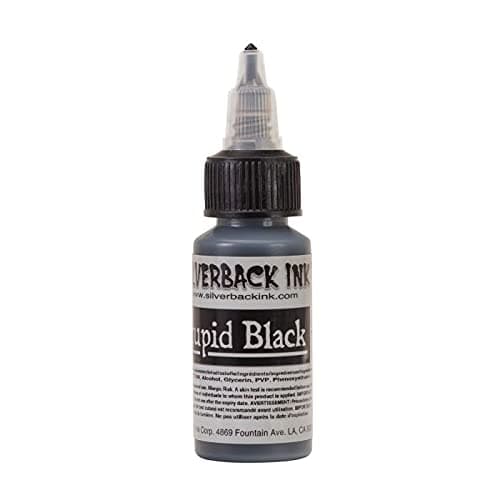 Silverback Ink Stupid Black Tattoo Ink 30ml