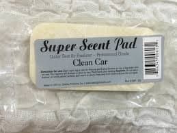 Under Vehicle Seat Air Freshner (Scent, Clean Car) Quantity 4 Pads