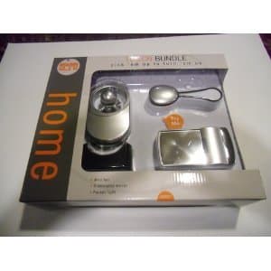 Touch Bundle-Pick EM UP to Turn EM ON-Includes Personal Mirror, Fan & Pocket Light